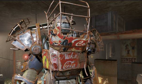 Fallout 4 Raider power armor